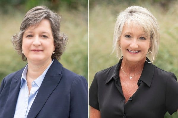 Jenni Barnett and Joni Miller, Onward Real Estate.