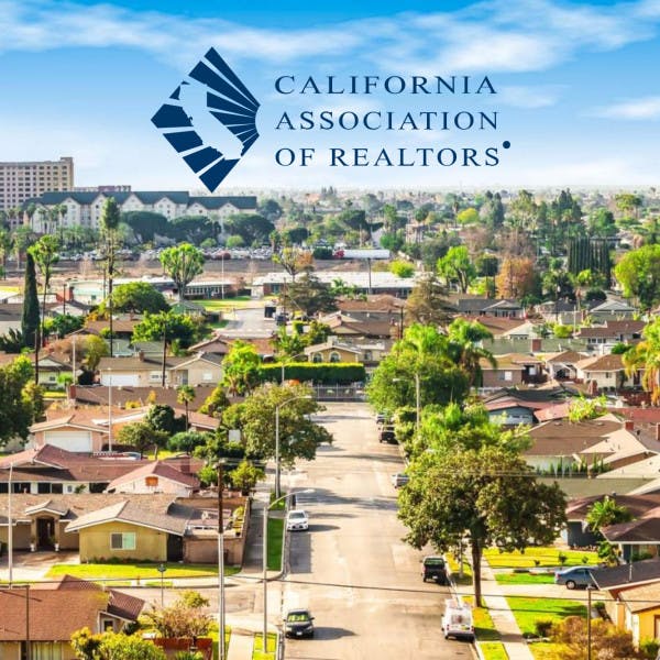 C.A.R. logo and houses in Orange County
