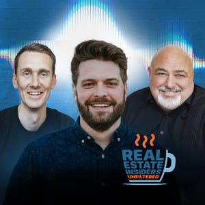 Real Estate Insiders Unfiltered podcast logo with guest Kyle Scheele