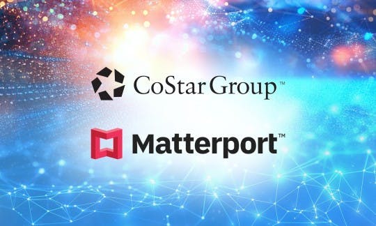CoStar Group and Matterport logos
